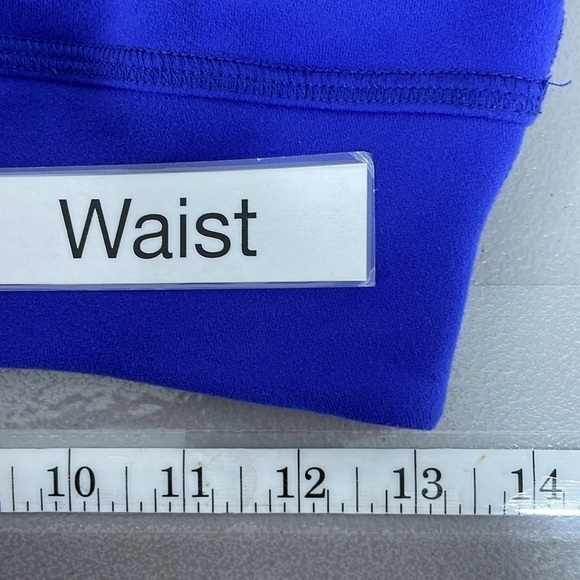 Beyond Yoga Leggings Womens Small Blue Ankle Snap Flexible - Picture 10 of 13